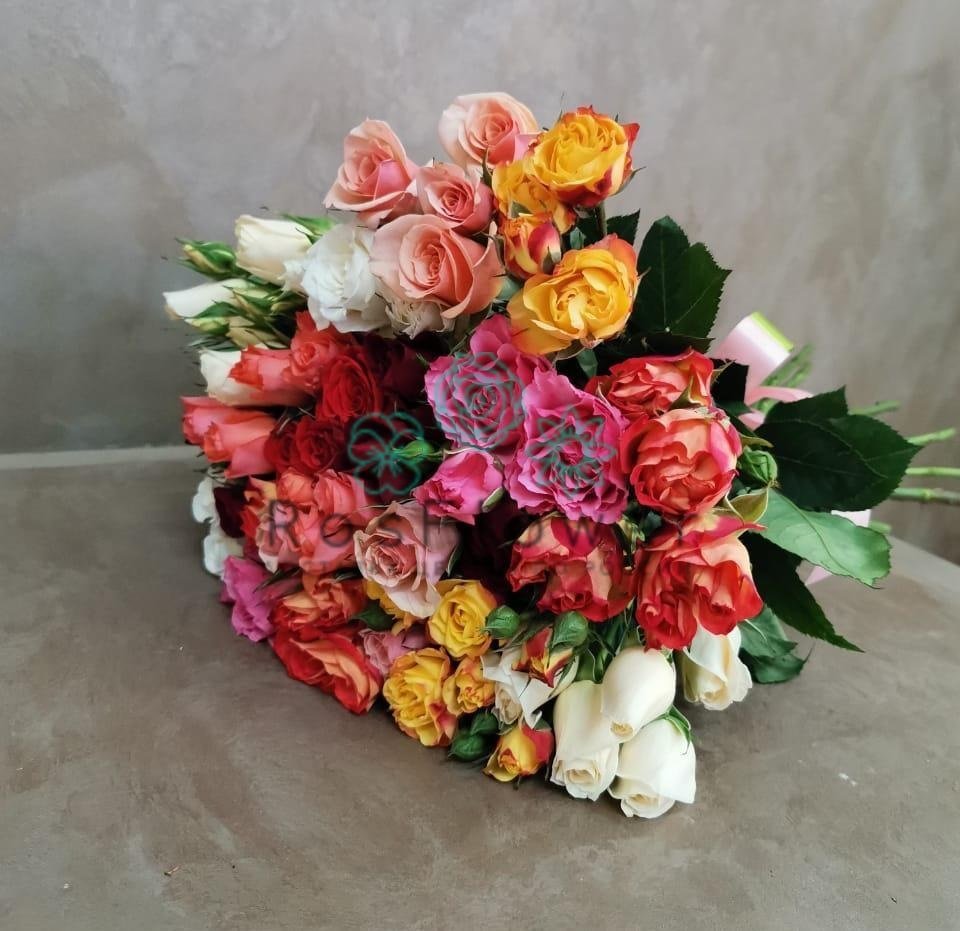 Букет цветов из: Розы в Шарапово Чеховского района