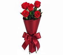 Букет 5 Красных роз Эдлесс Лав в Шарапово Чеховского района
