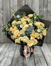 Букет цветов из:  Розы и Лизиантусы #REPLACE_PRED# Шарапово Чеховского района