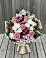 Букет цветов из: Альстромерии, Гвоздики, Розы и Хризантемы в Шарапово Чеховского района