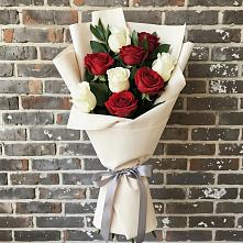 Букет цветов из:  Розы #REPLACE_PRED# Шарапово Чеховского района