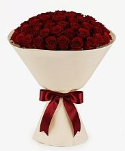 Букет 101 Бордовая роза Блэк Бакарра в Шарапово Чеховского района