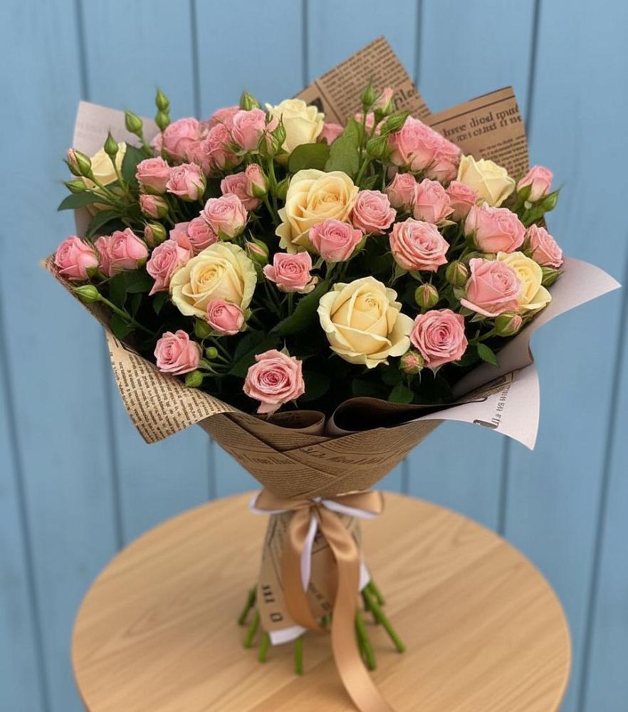 Букет цветов из: Розы в Шарапово Чеховского района