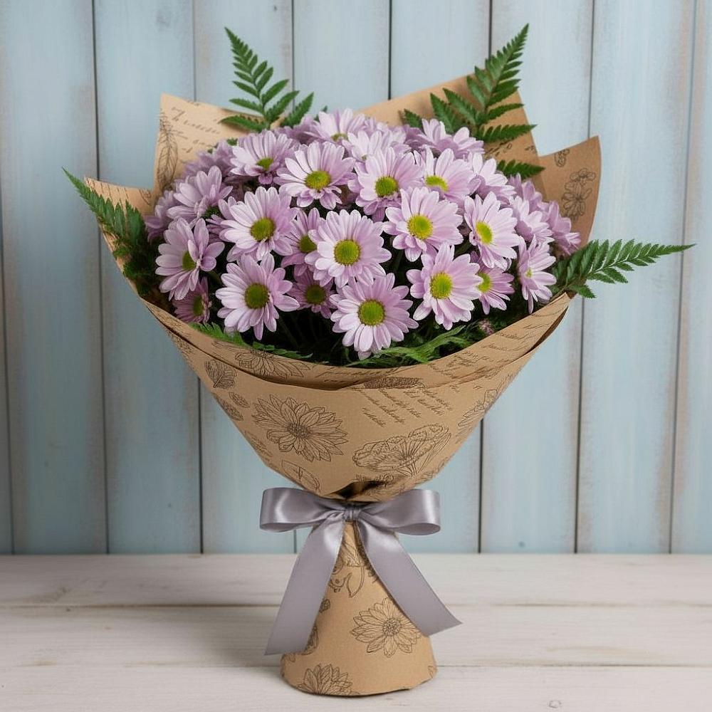 Букет цветов из: Хризантемы в Шарапово Чеховского района