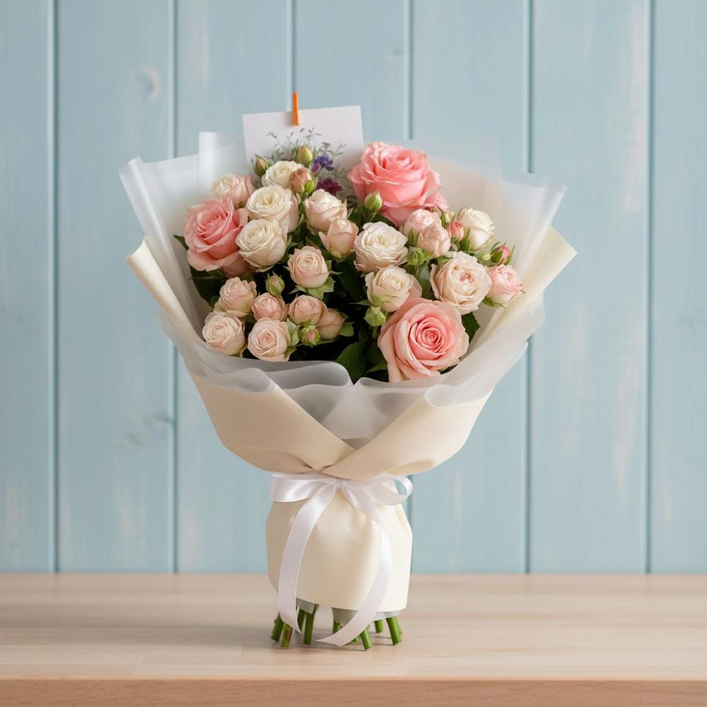 Букет цветов из: Розы в Шарапово Чеховского района