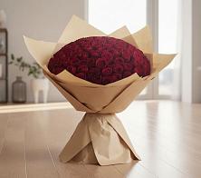 Букет 101 Красная роза в Шарапово Чеховского района