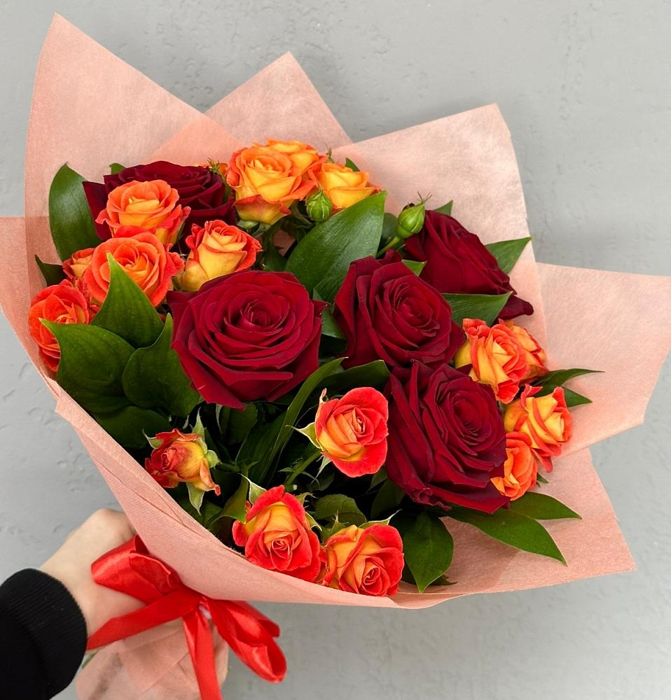 Букет Любовь и восторг в Шарапово Чеховского района