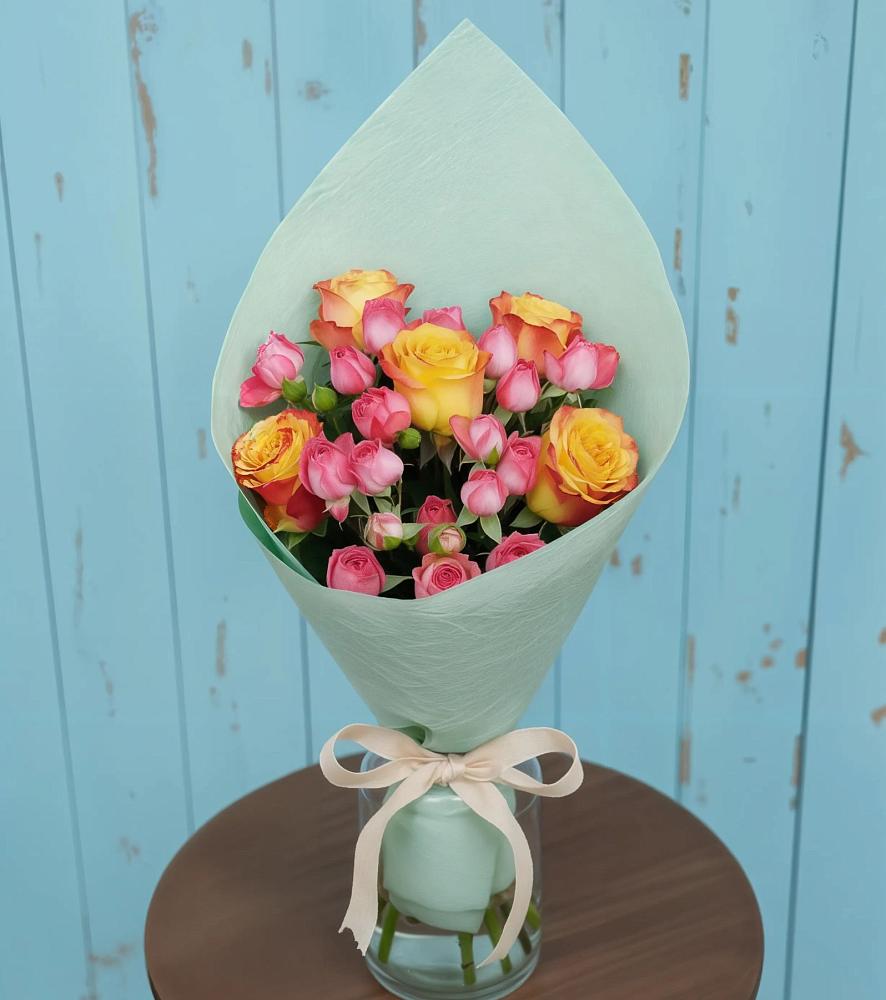 Букет цветов из: Розы в Шарапово Чеховского района