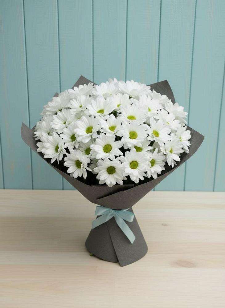 Букет цветов из: Хризантемы в Шарапово Чеховского района