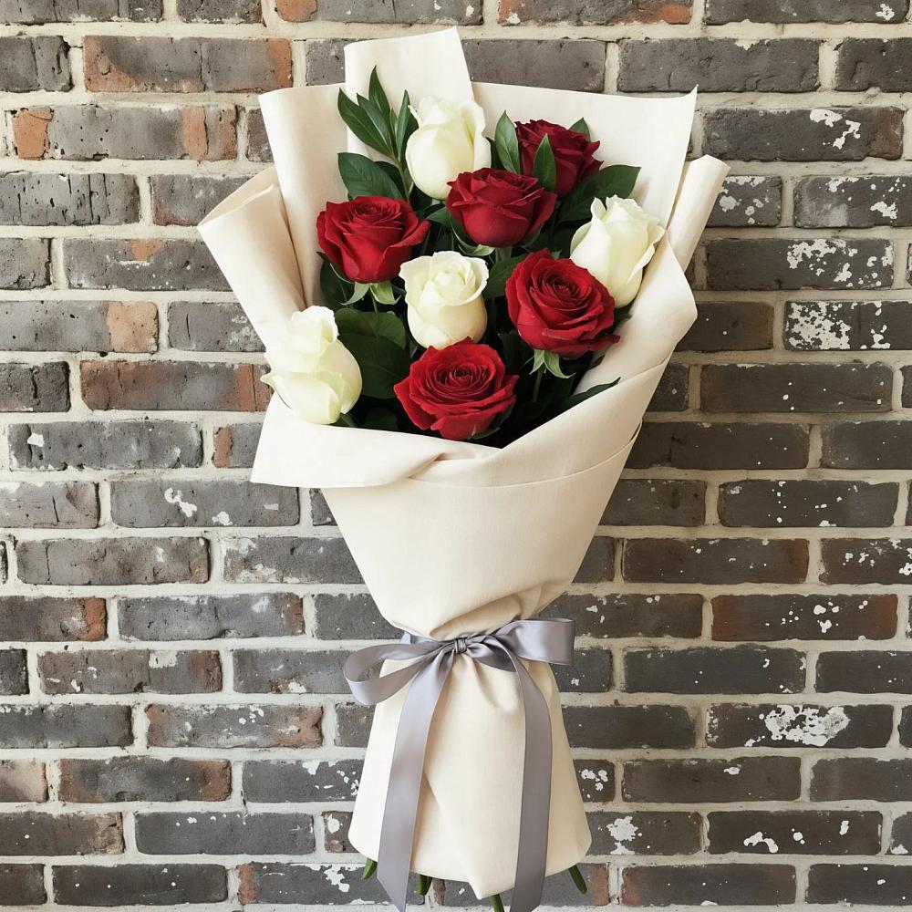 Букет цветов из: Розы в Шарапово Чеховского района