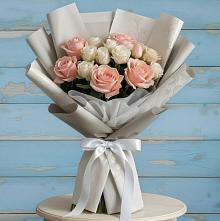 Букет цветов из:  Розы в Шарапово Чеховского района