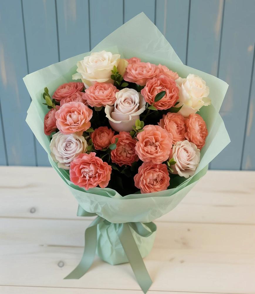 Букет цветов из: Розы в Шарапово Чеховского района