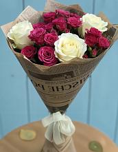 Букет цветов из:  Розы в Шарапово Чеховского района