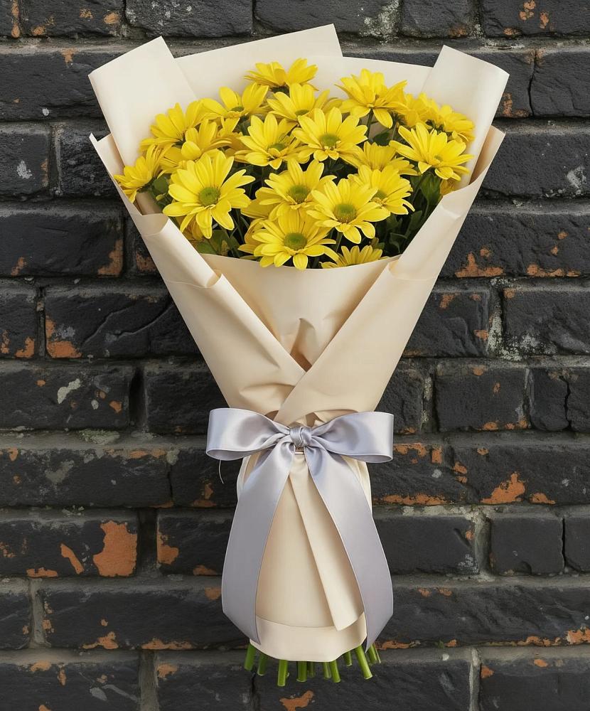 Букет цветов из: Хризантемы в Шарапово Чеховского района