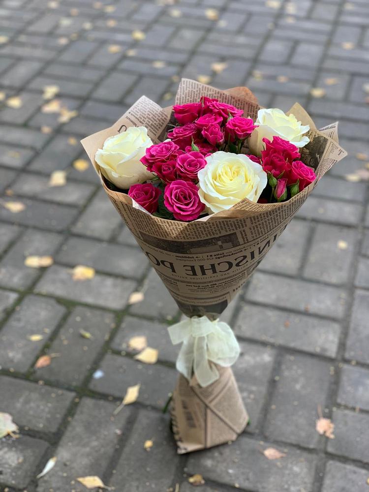 Букет цветов из: Розы в Шарапово Чеховского района