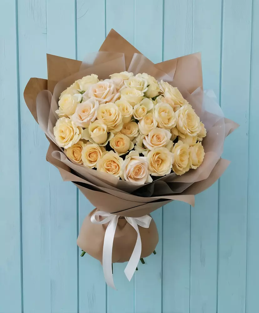 Букет Кремовое облако в Шарапово Чеховского района