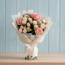 Букет цветов из:  Розы в Шарапово Чеховского района