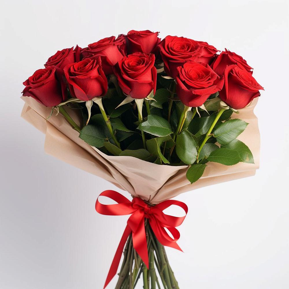 Букет 11 Красных роз Эдлесс Лав в Шарапово Чеховского района